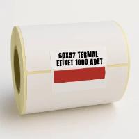 60X57 TERMAL ETİKET 1000 ADET (60X57) TERAZİ 